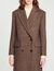 Long-sleeved button coat