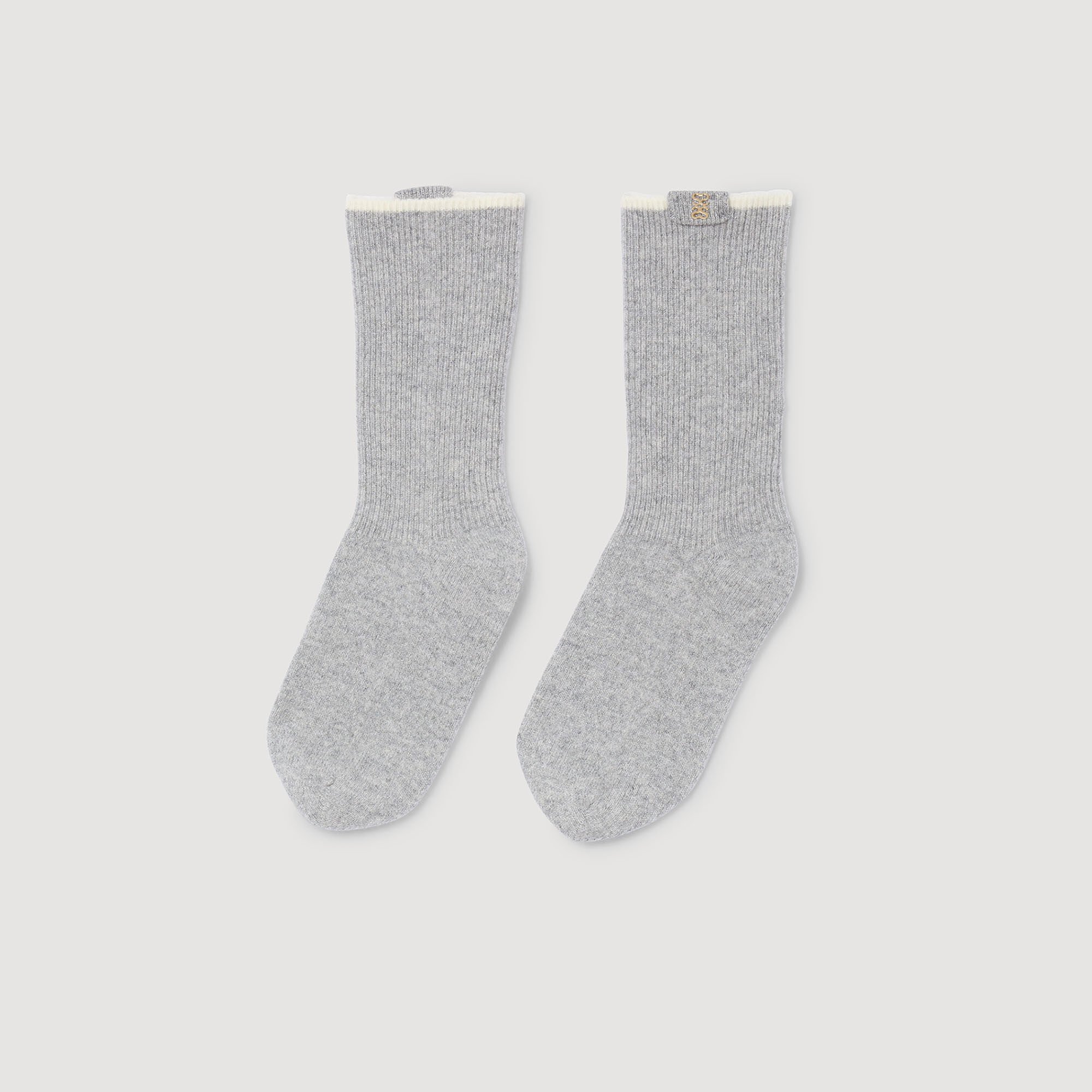 Two-tone knee-high socks Two-tone knee-high socks