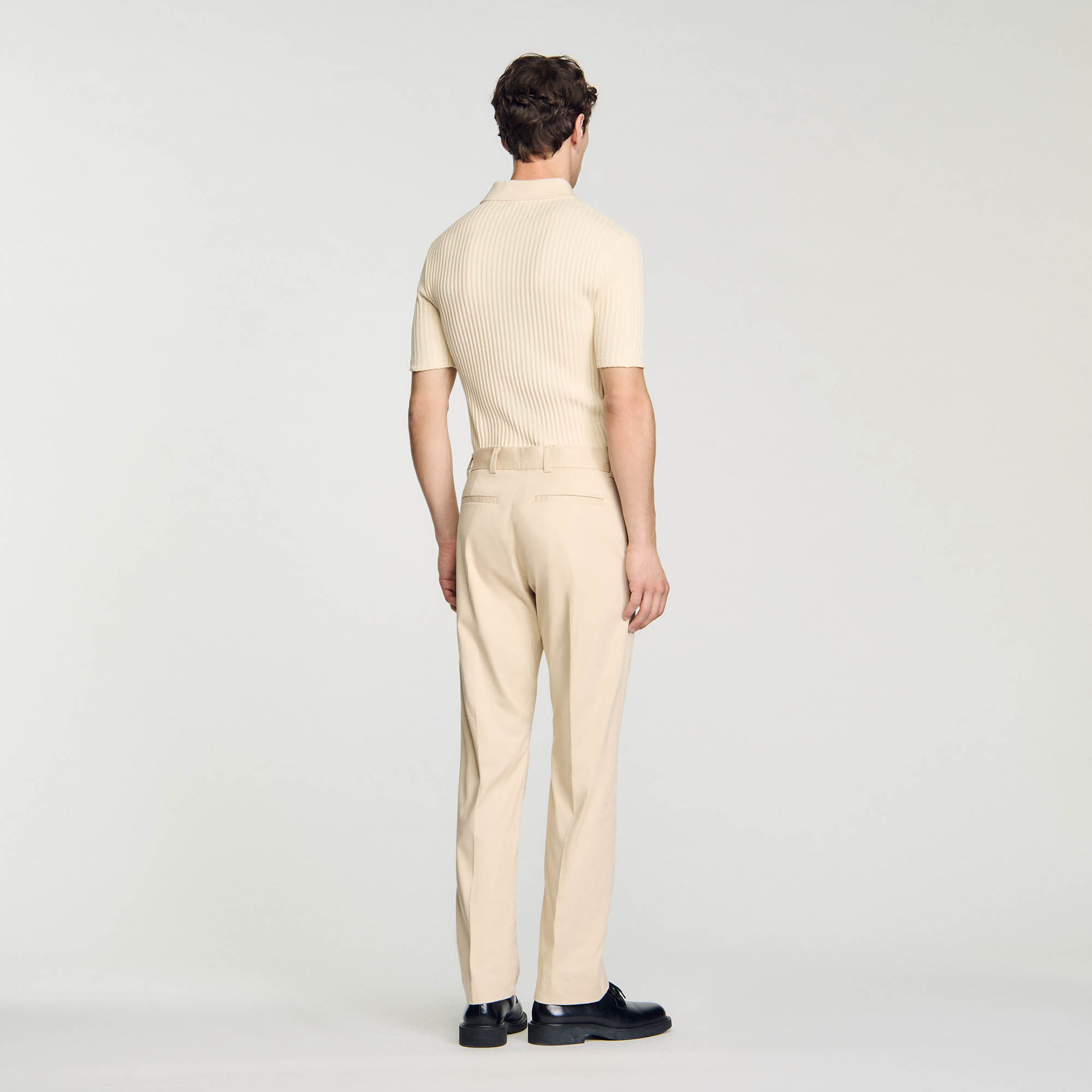 Straight-leg chinos