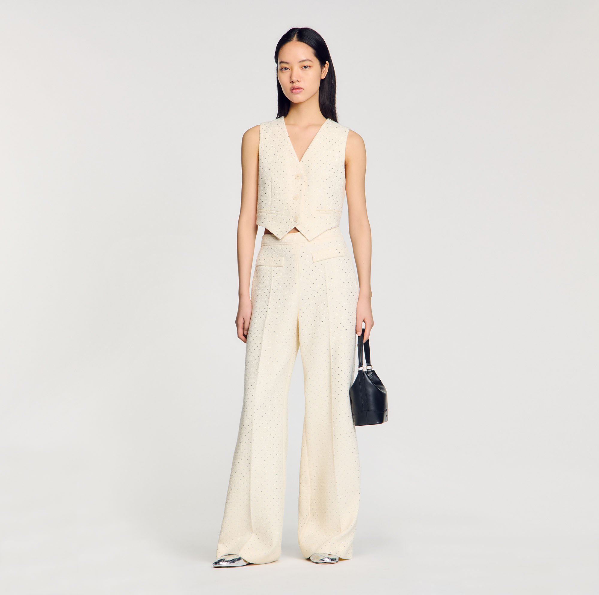 Sandro - ❤️Sandro2021新作 新品 白ブラウス 綺麗上品の通販