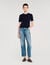 Two-tone cropped sweater