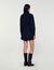 Cropped turtleneck sweater