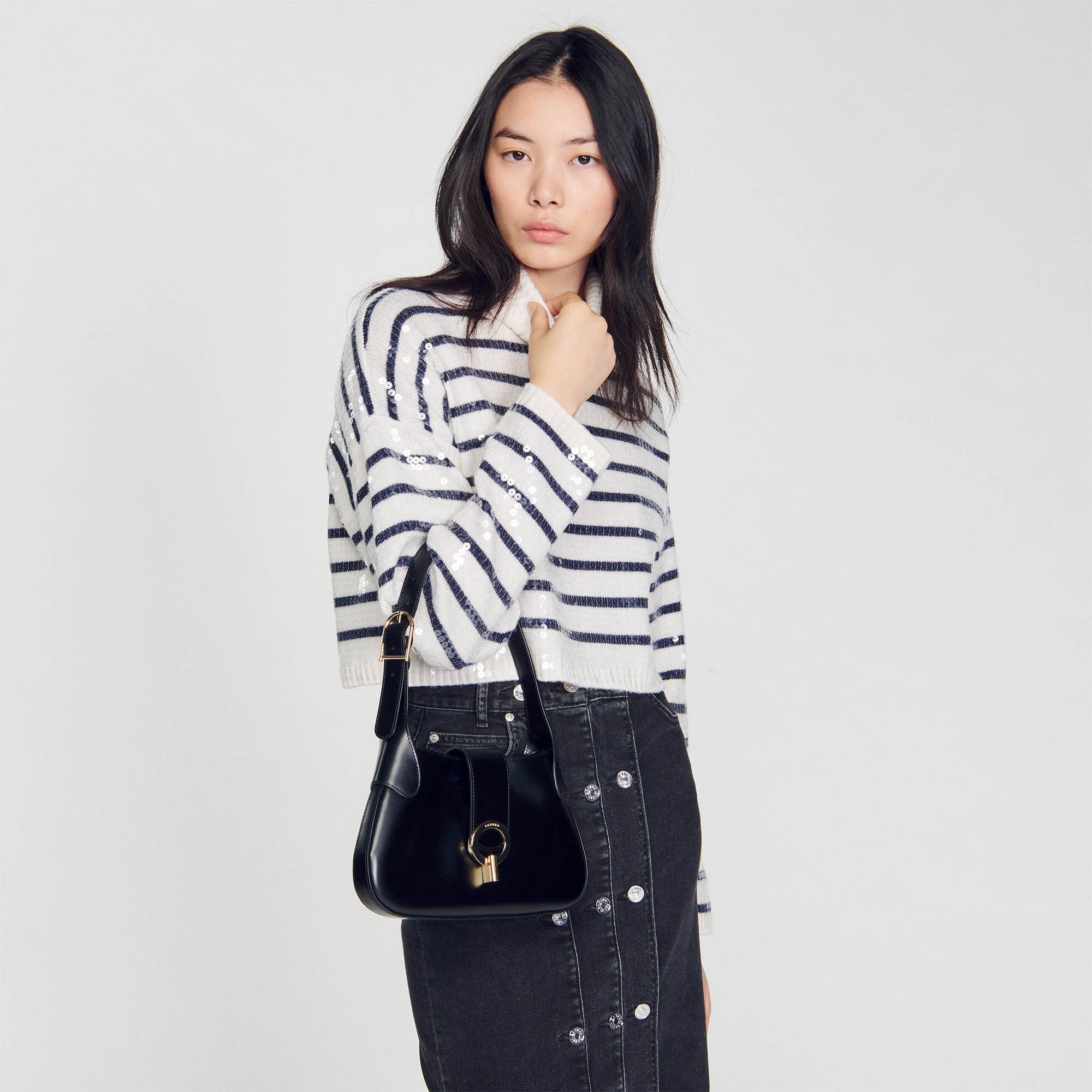 Janet bag in certified leather