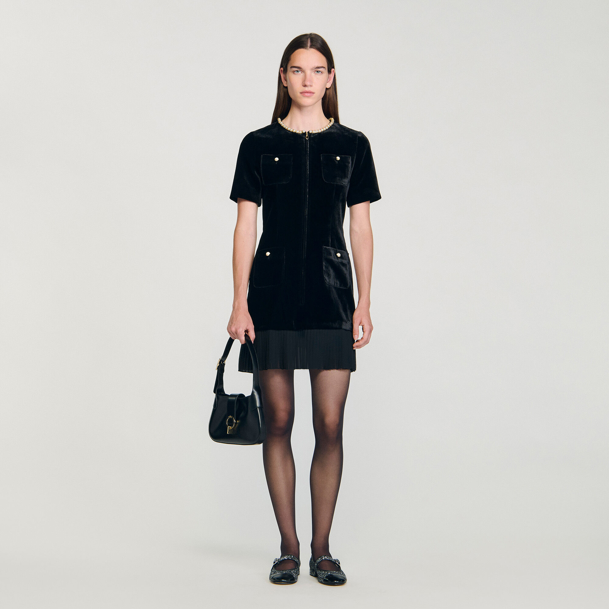 Black Dresses | Women | Sandro-paris.com