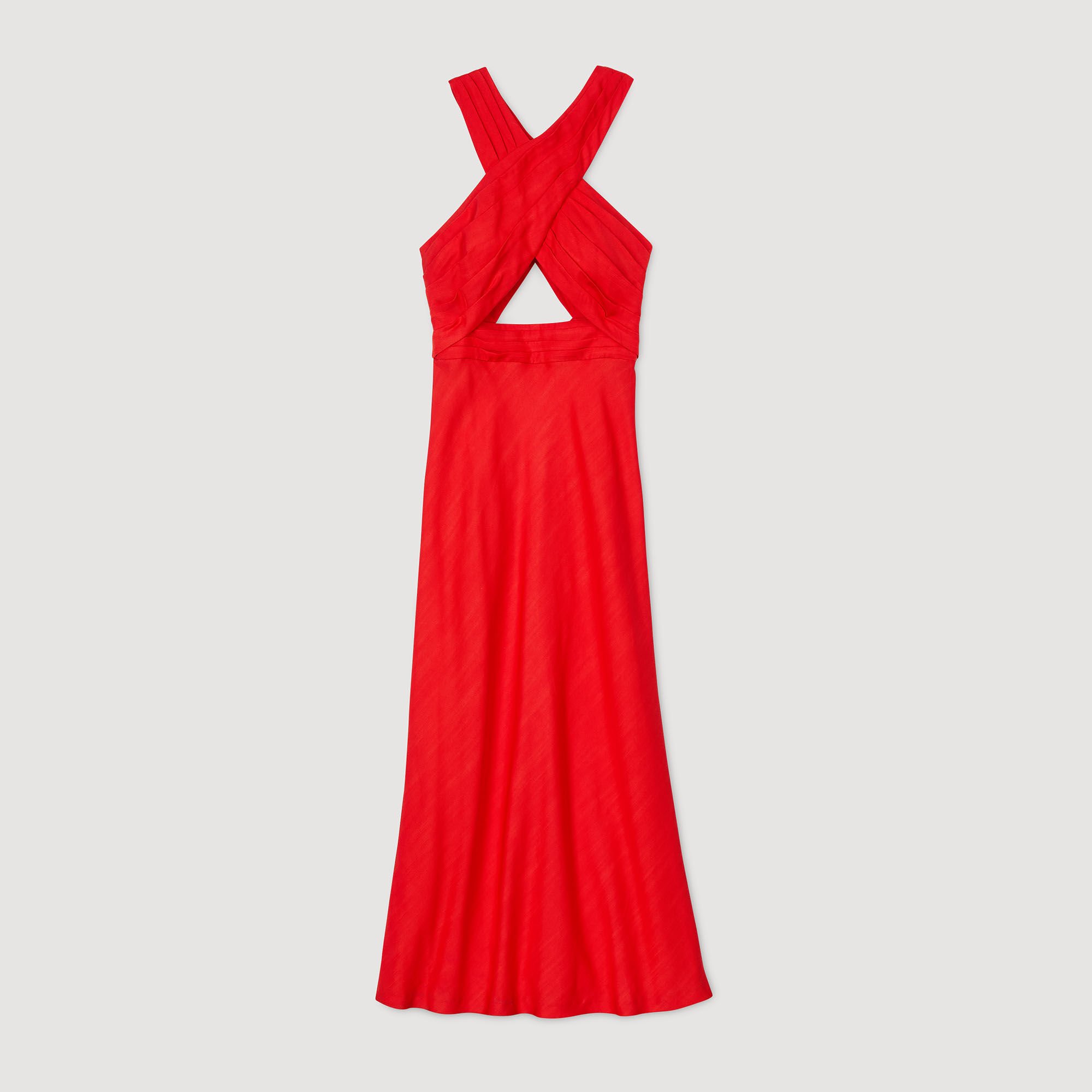 Maxi wraparound dress