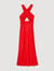 Maxi wraparound dress