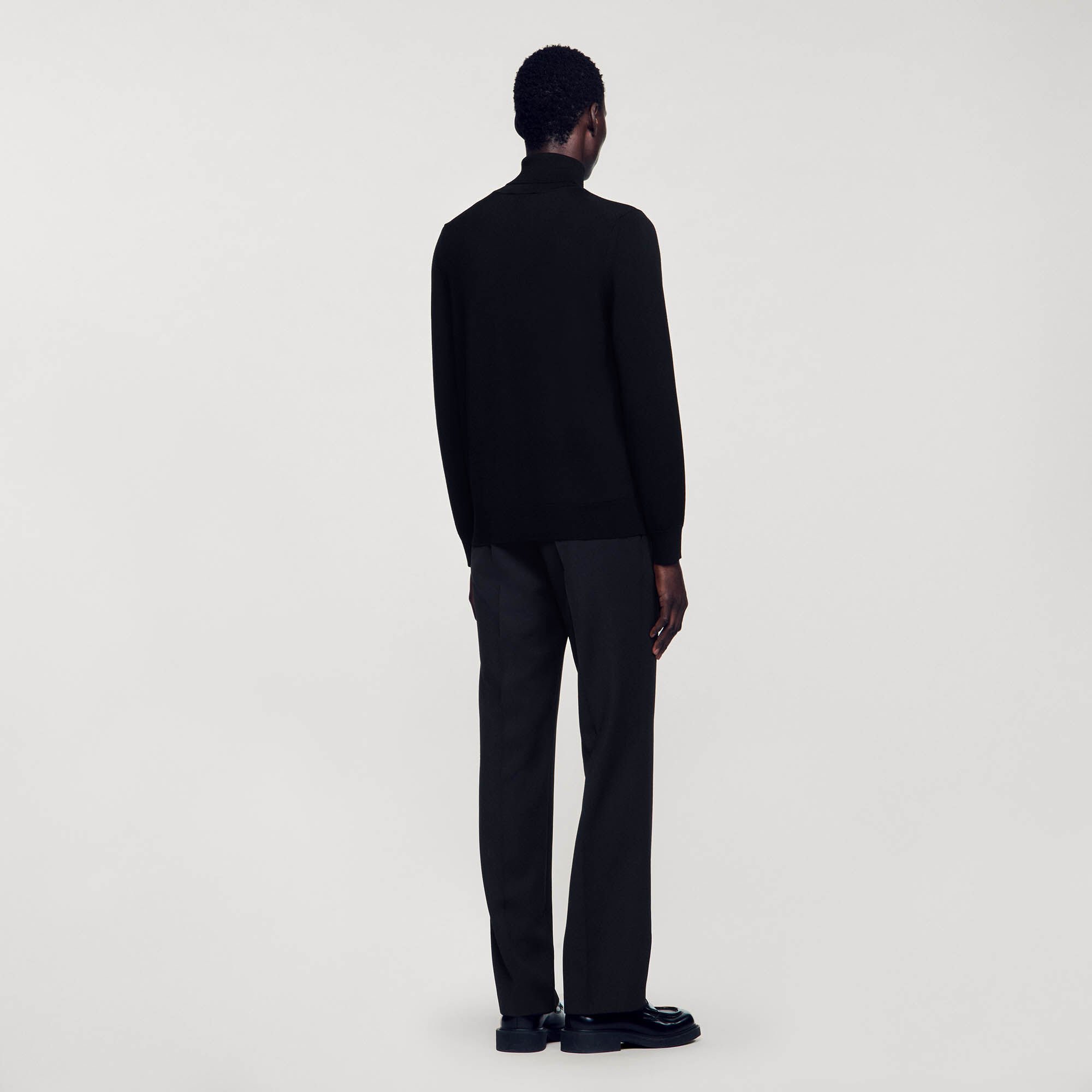 Turtleneck wool sweater