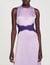 Satin-effect dress