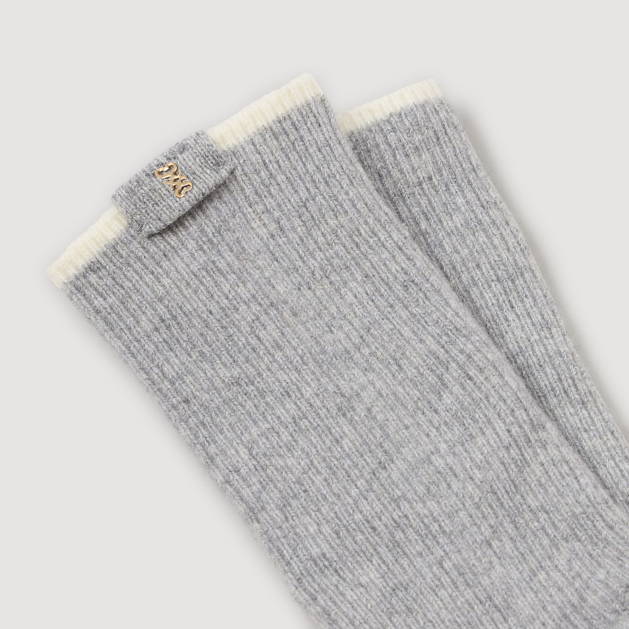 Two-tone knee-high socks Two-tone knee-high socks