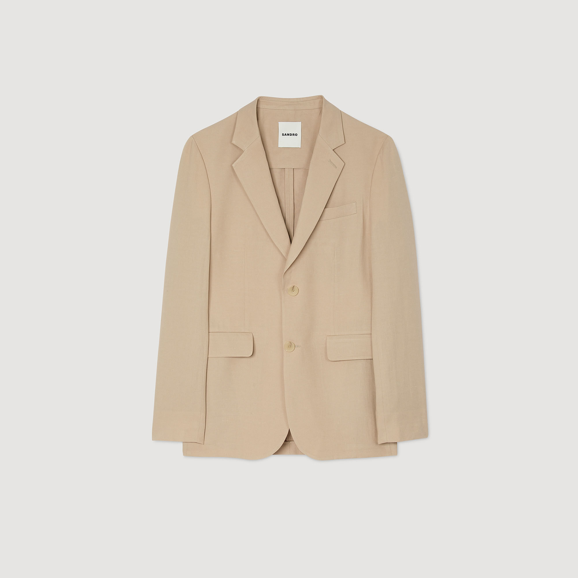 Suit jacket white / beige for Men | Sandro Paris