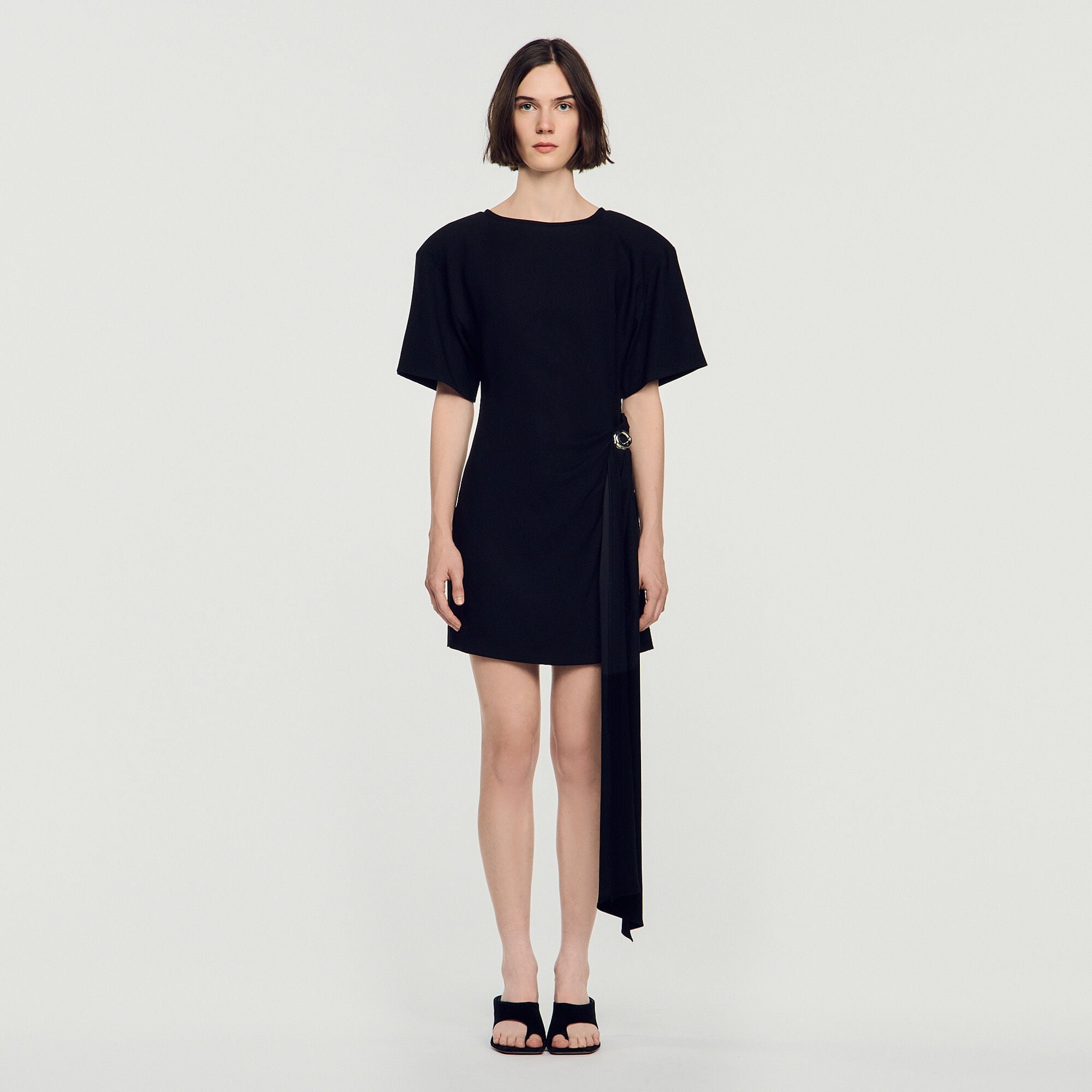 Short draped dress - Women | Sandro