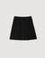 Mini tweed pleated skirt