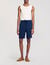 Pleated Bermuda shorts