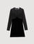 Velvet and rhinestone dress
