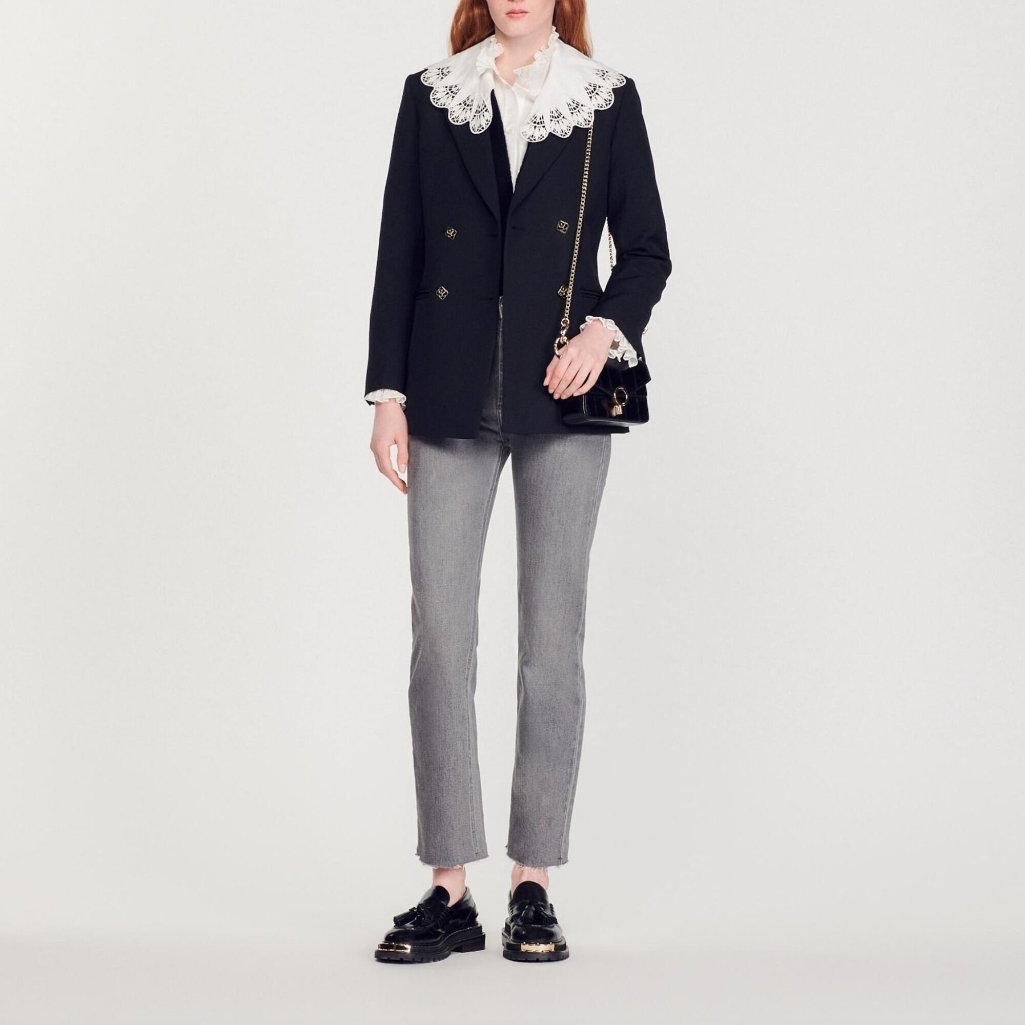 Double-breasted blazer