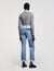 Cropped wool and cashmere sweater