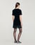 Mini velvet dress