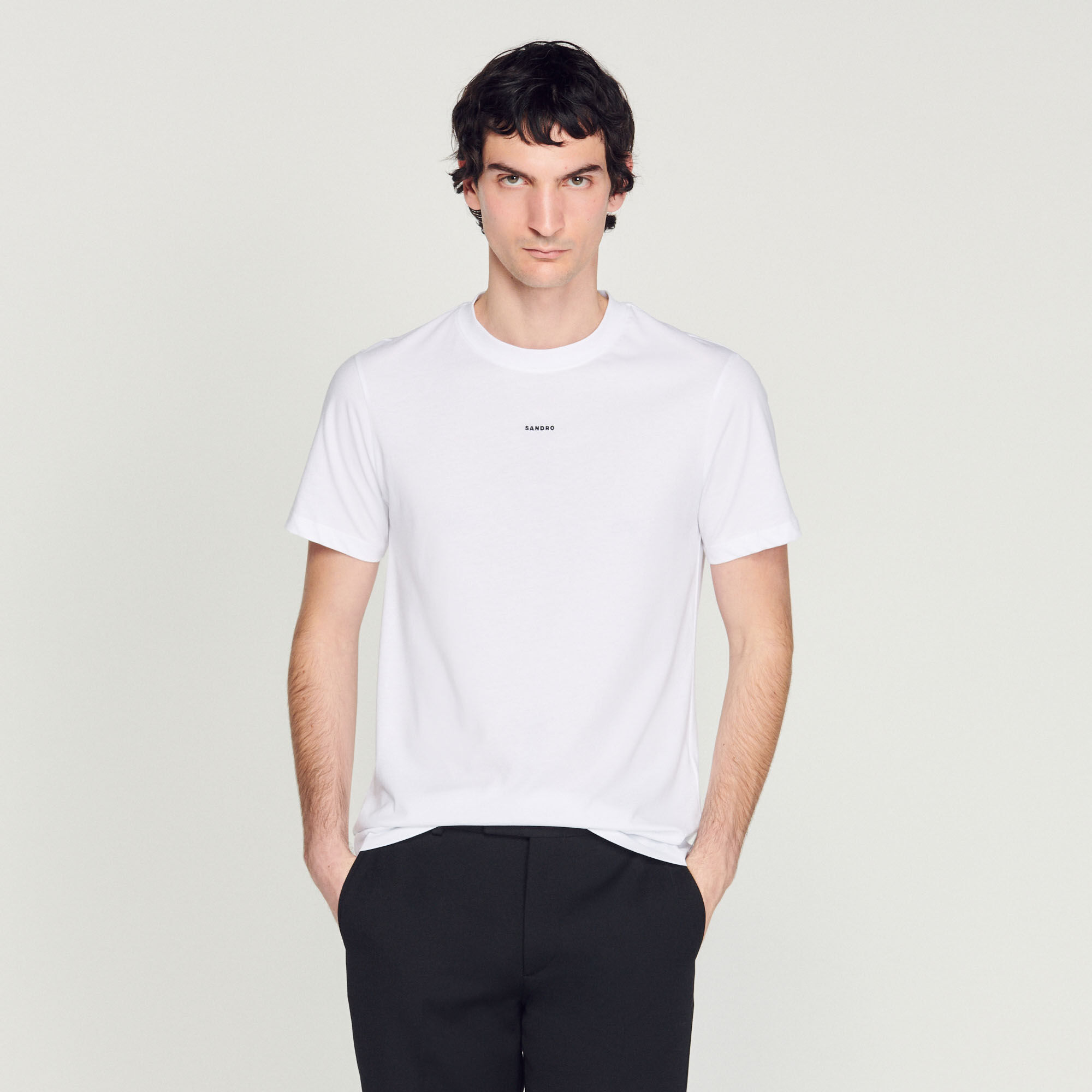 Sandro embroidered T-shirt