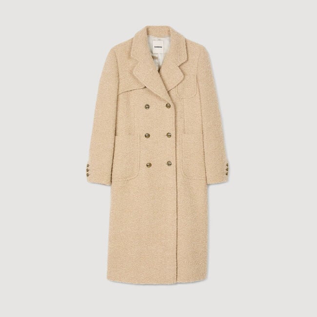 Long Double-Breasted Coat