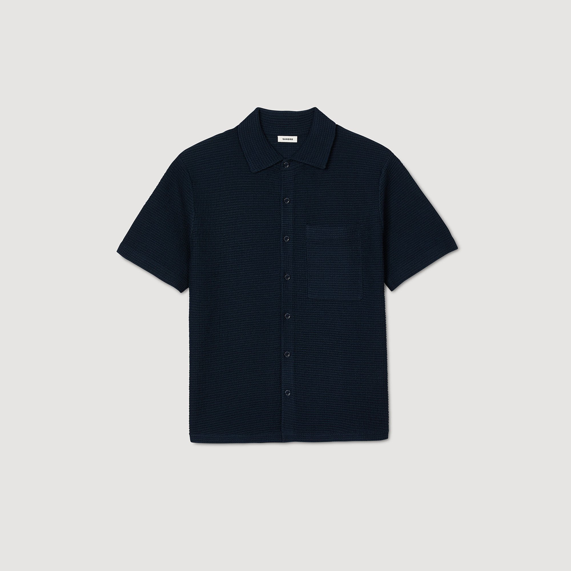 Waffled shirt