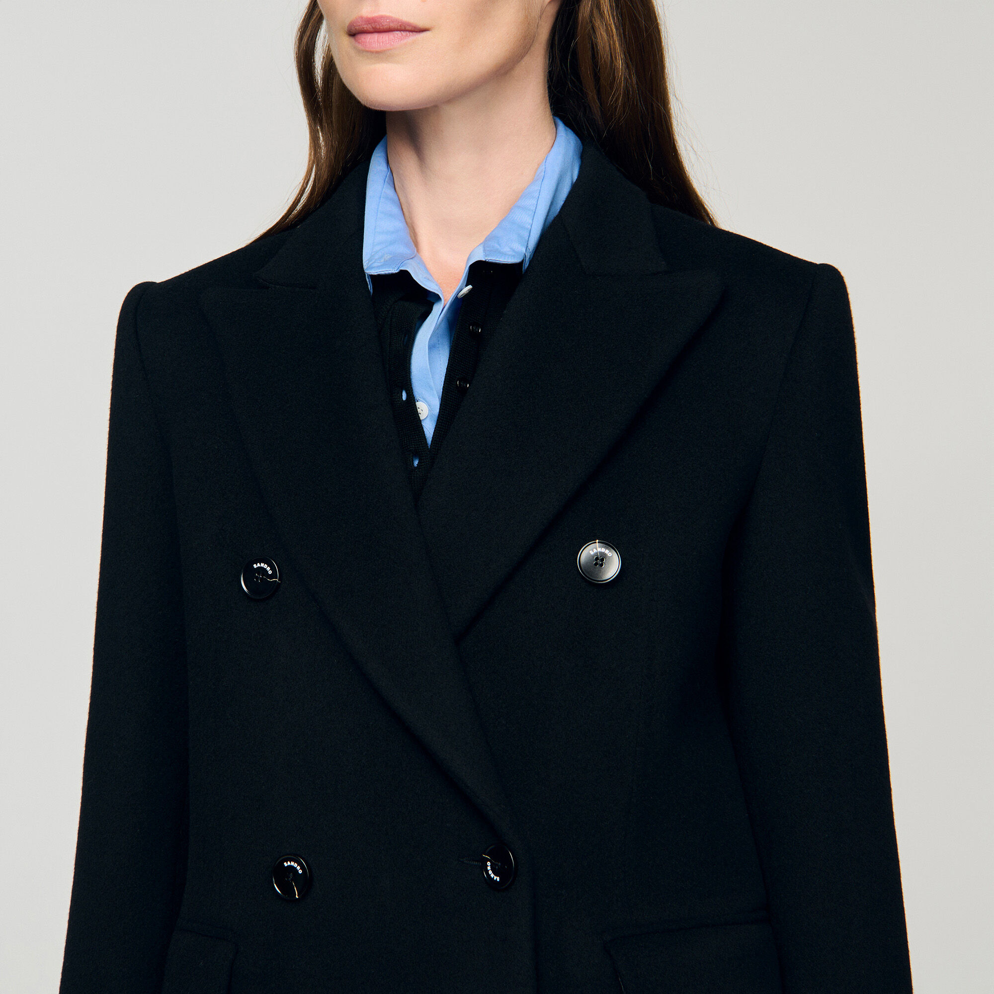 Long wool coat