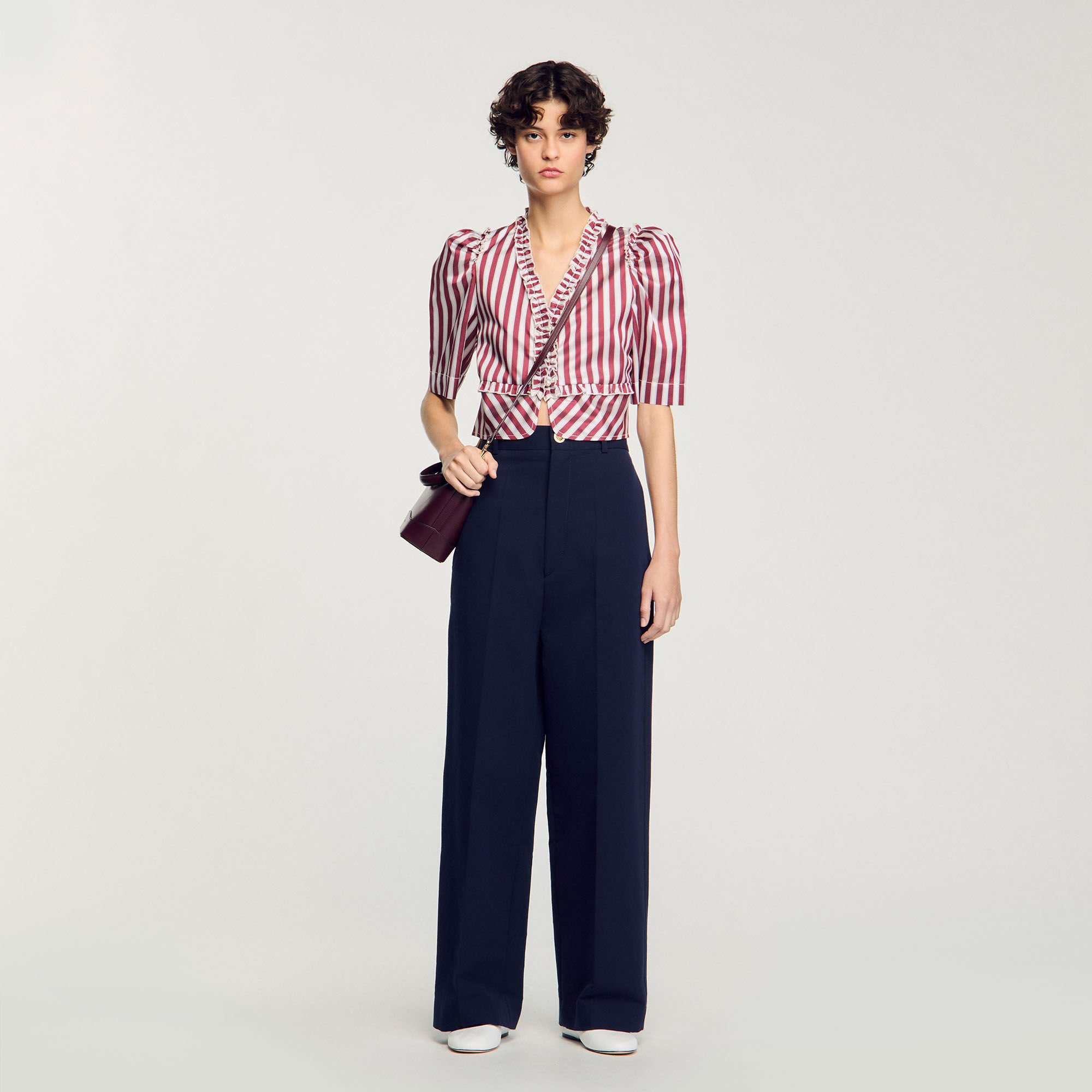 Striped shorts pants best sale