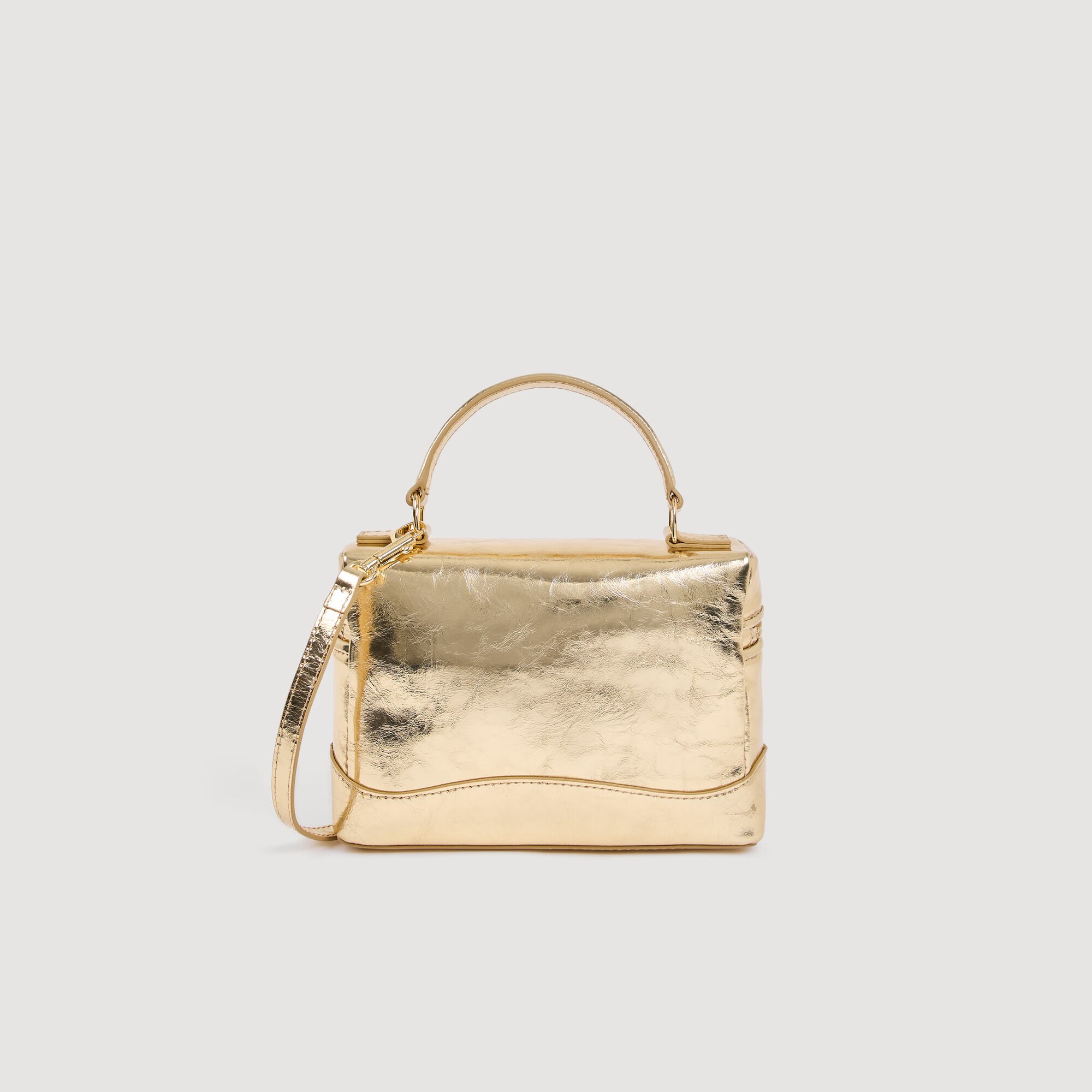 Tangolino metallic leather bag