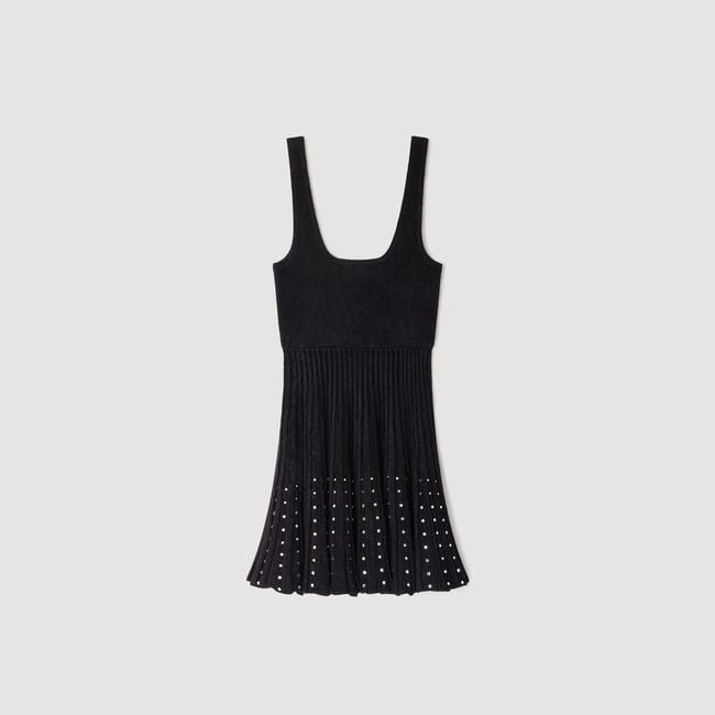 Mini rhinestone dress