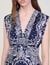 Bandana-print maxi dress