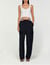 Rhinestone knit cropped top