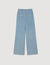 Faded high-rise wide-leg jeans