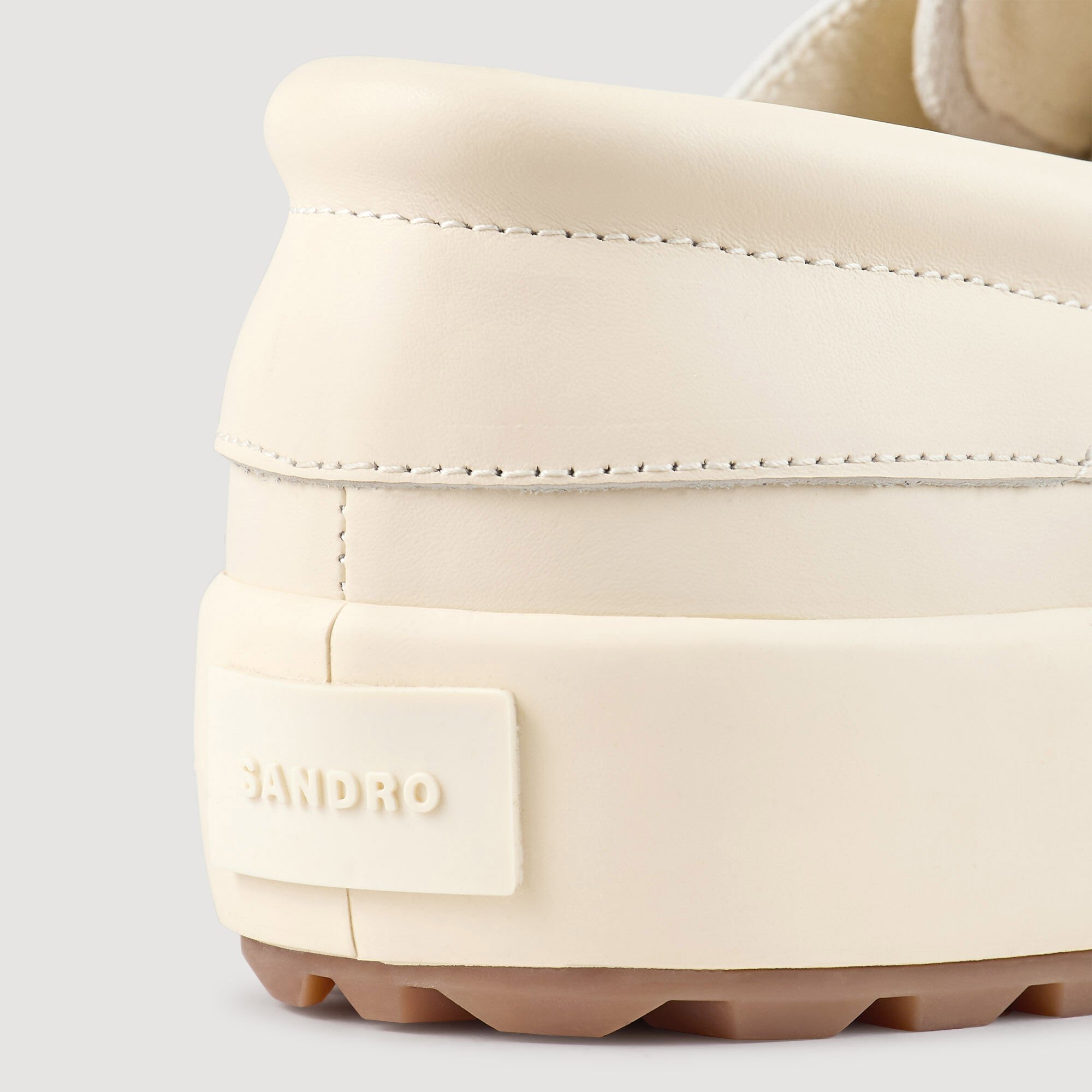Leather boat shoes