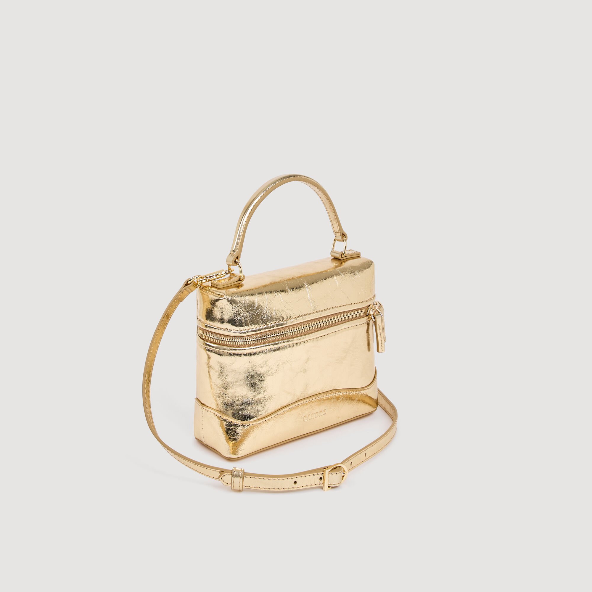 Tangolino metallic leather bag