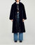 Long faux fur coat