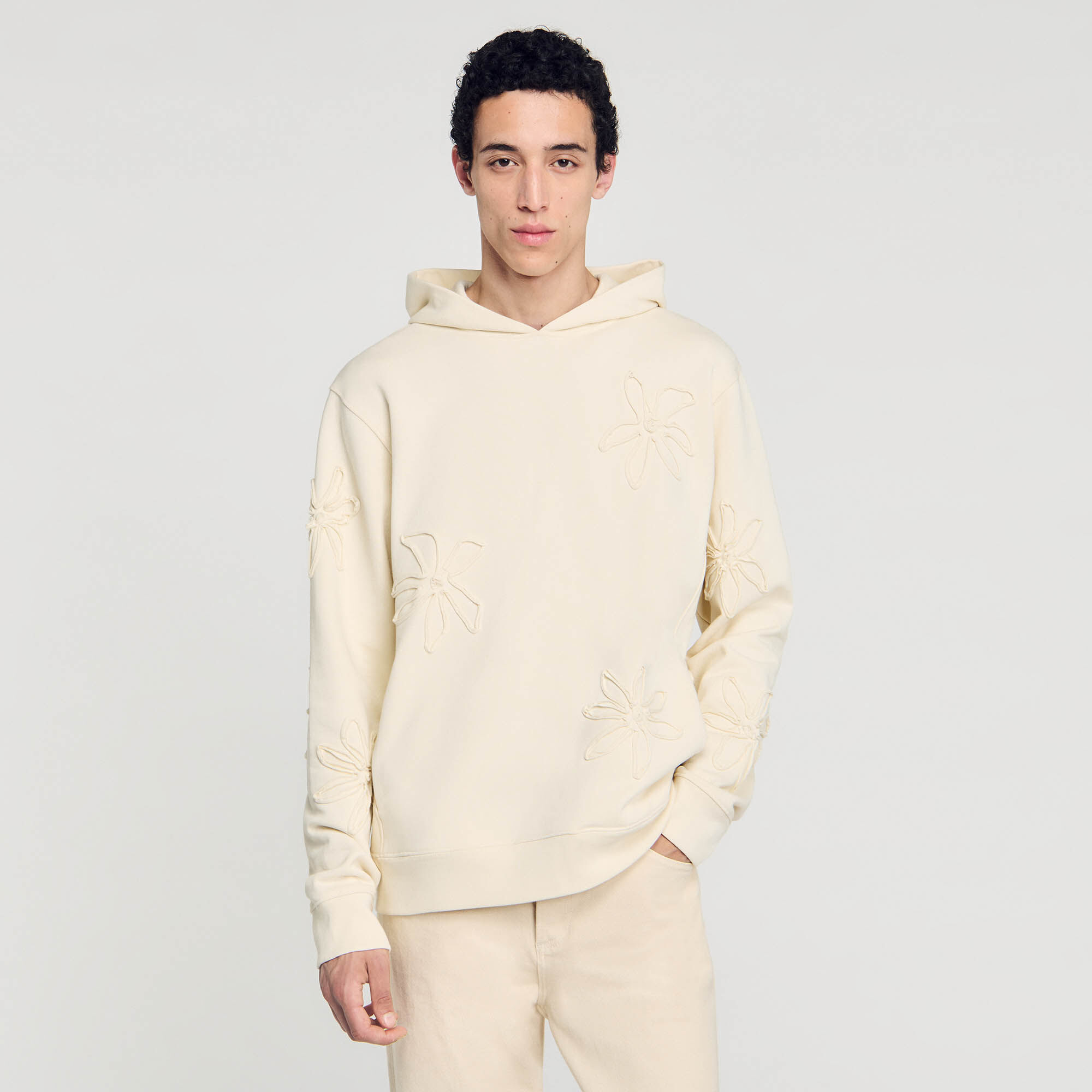 Floral hoodie