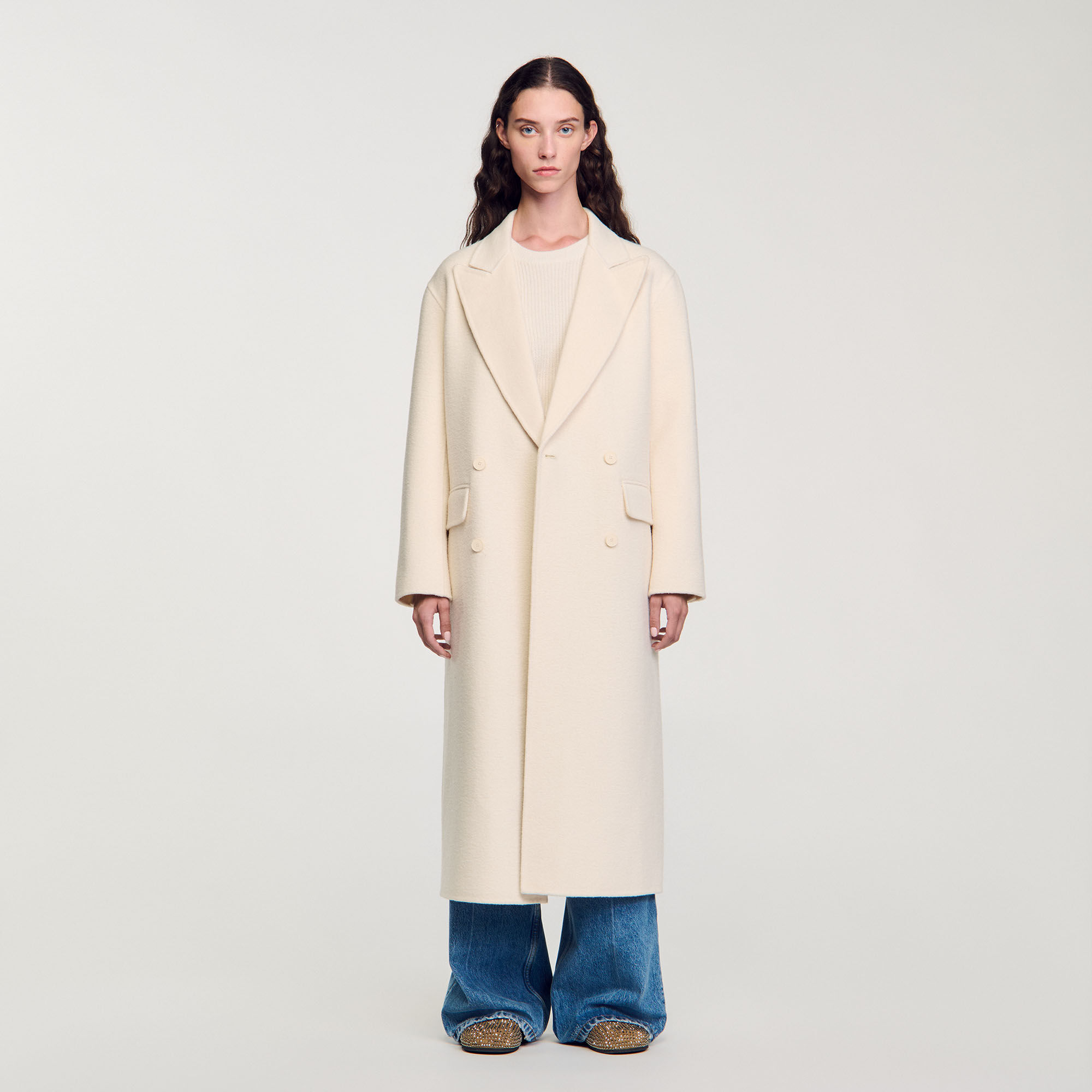 Sandro long coat online