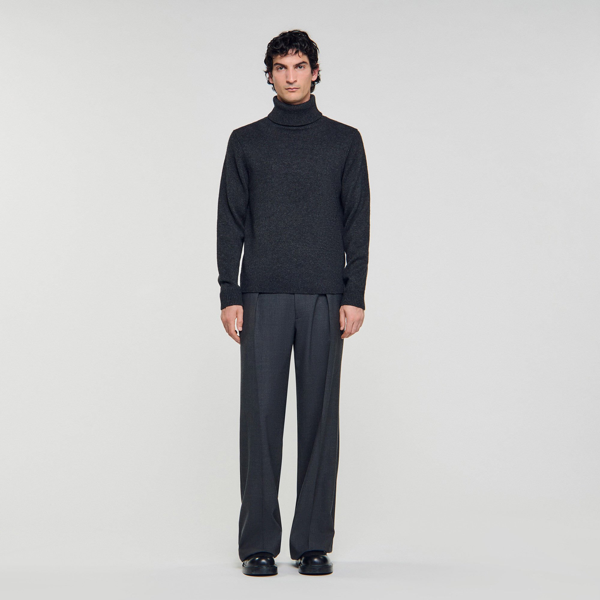 Wool and cashmere turtleneck