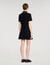 Mini buttoned tweed dress