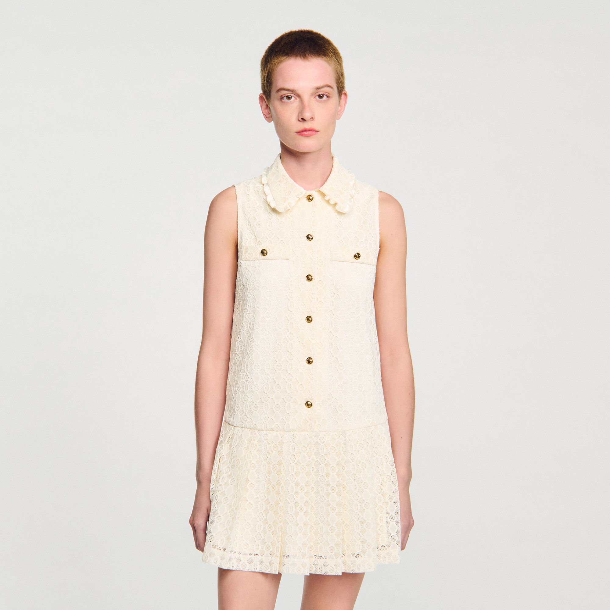 Mini lace dress