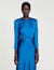 Satin-finish maxi dress