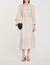 Polka Dot Dress with Jeweled Collar