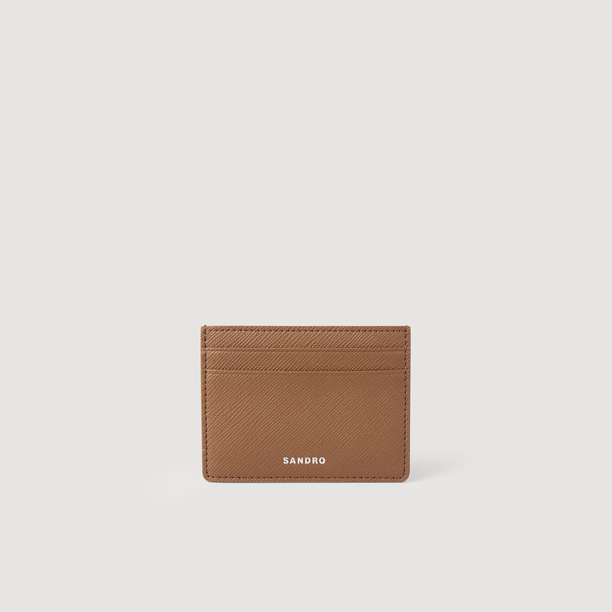 Reconstituted leather cardholder