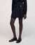 Mini skirt with stitched pleats