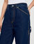 Wide-leg flared jeans