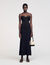 Bustier knit dress