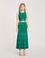 Long decorative knit skirt