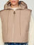 Sleeveless puffer jacket