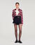 Tailored flounced shorts