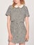Tweed trompe l'œil dress