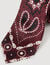 Silk paisley print tie